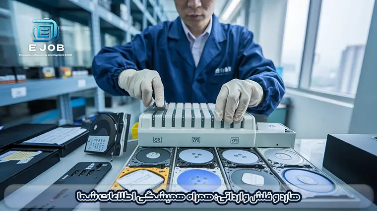 واردات انواع هارد از چین